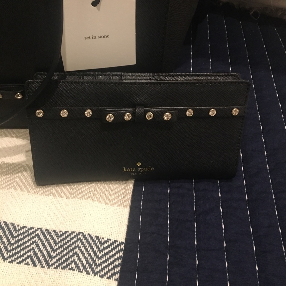 SOLD!!! Kate Spade Bag &Wallet/ Rhinestones! - Picture 3 of 7